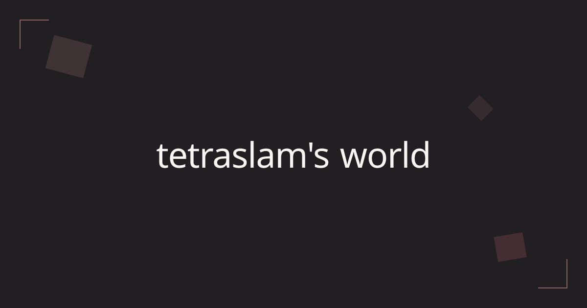 tetraslam.world image